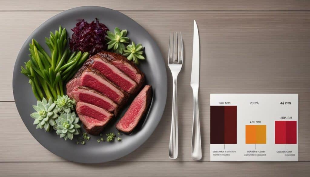 4 oz steak nutrition