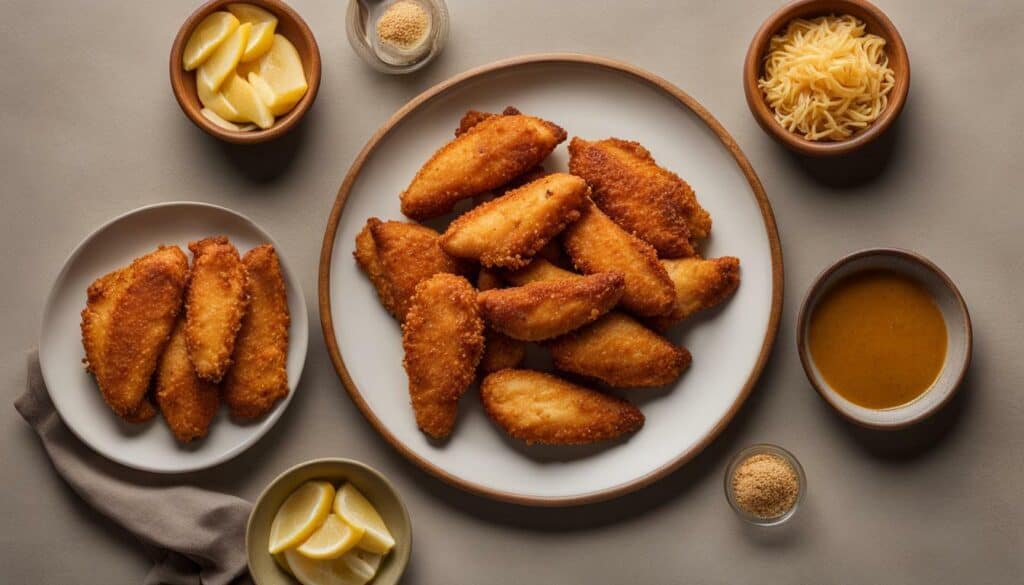 5 chicken tenders calories