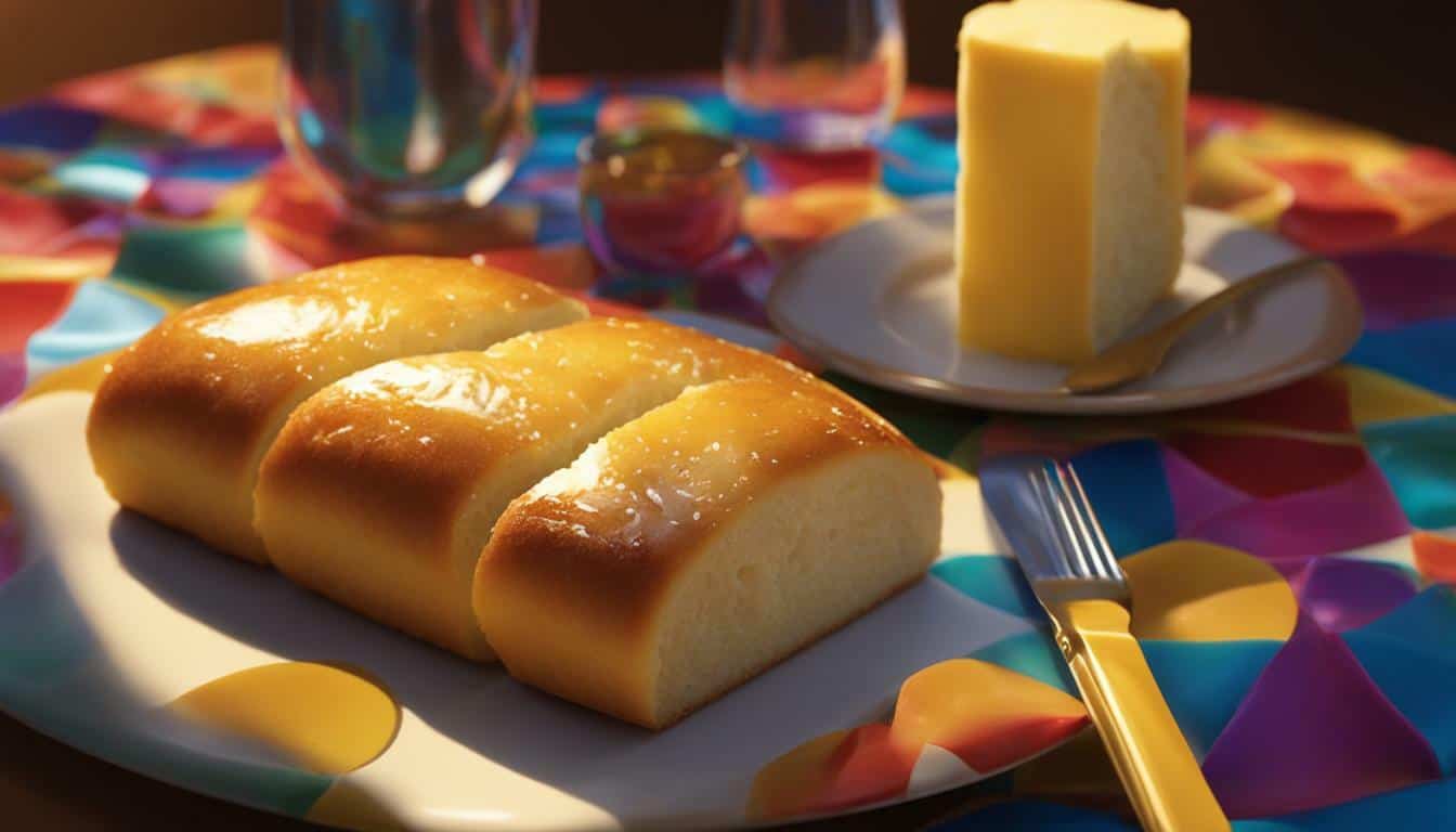 Calories in a dinner roll with butter