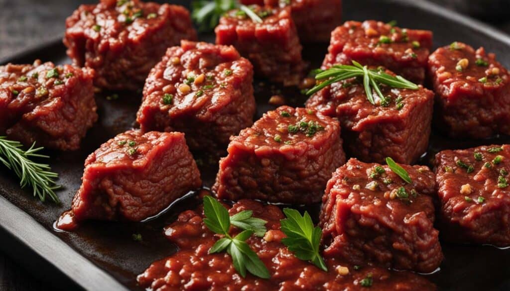 Cooked ground beef