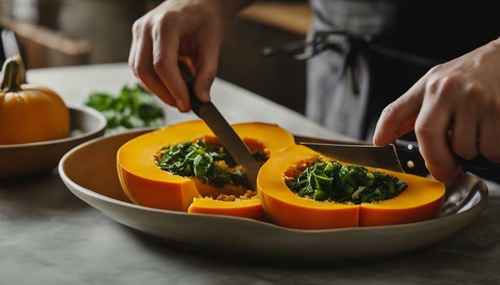 Cooking with Buttercup Squash