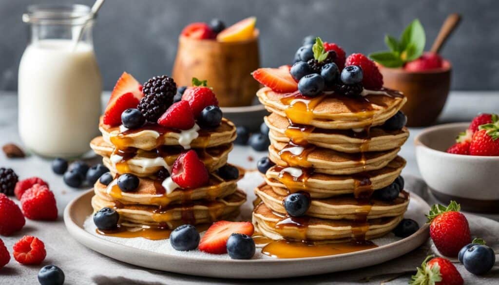 Healthier Pancakes and Waffles