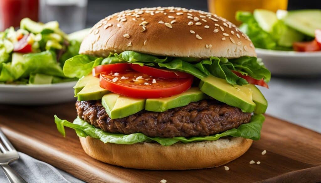 Healthy Cheeseburger