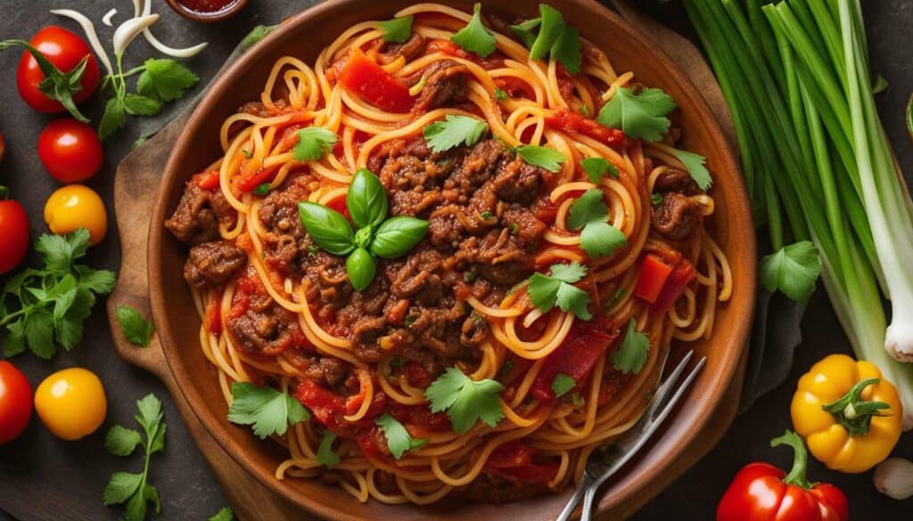 Healthy Spaghetti Meat Sauce