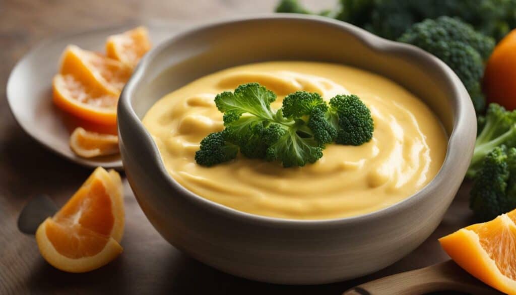 Healthy cheese sauce