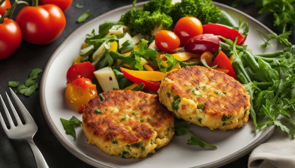 Low-Calorie Crab Cakes