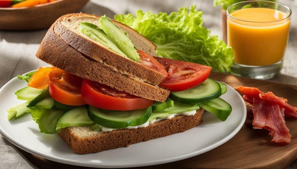 Low Calorie Sandwich
