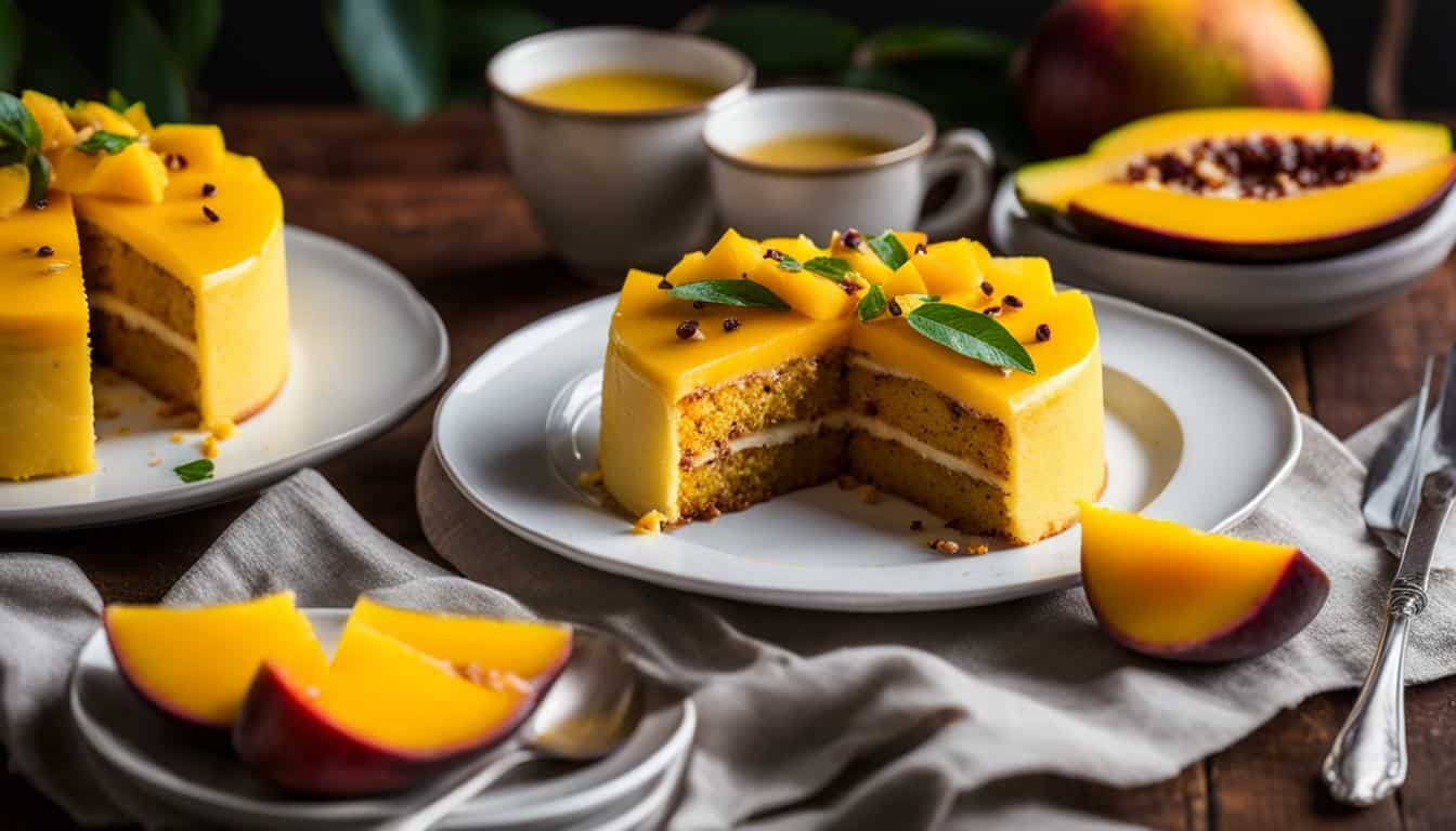 Mango Passionfruit Cake