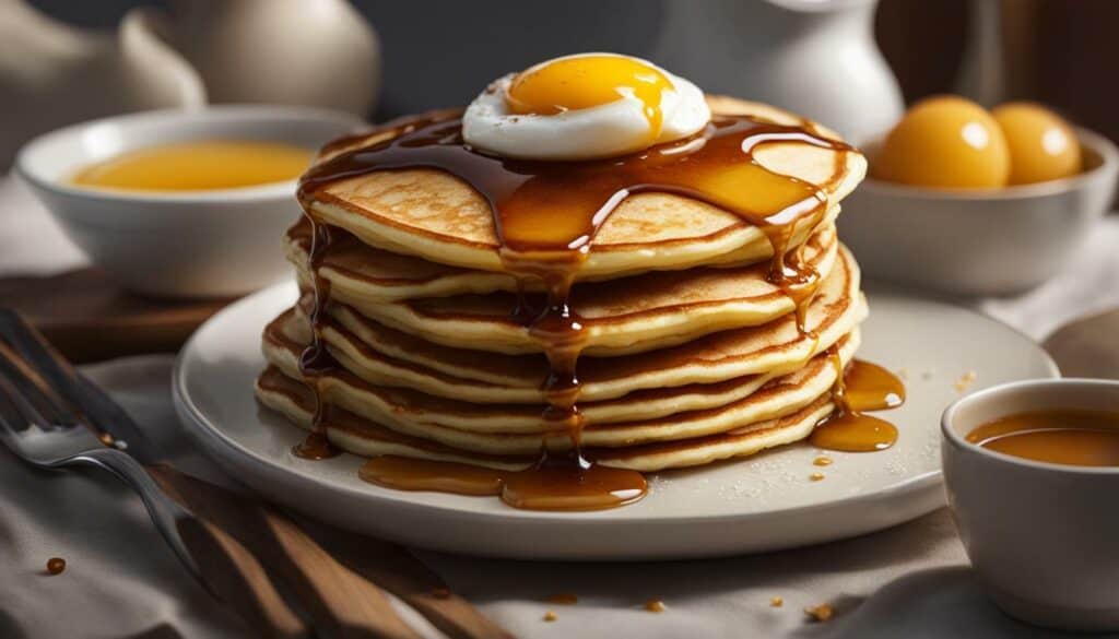 Pancake with Eggs