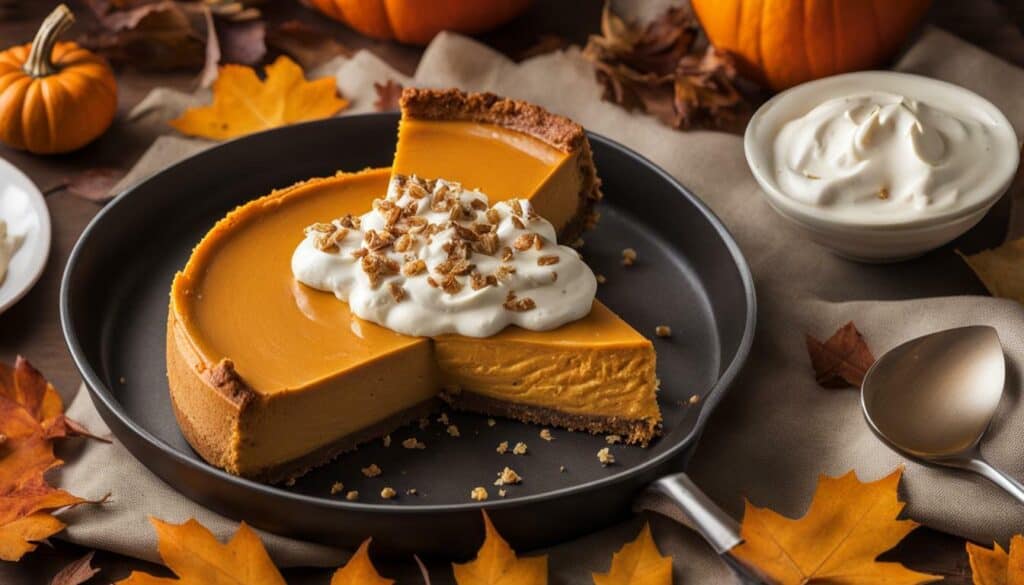 Protein in Pumpkin Cheesecake