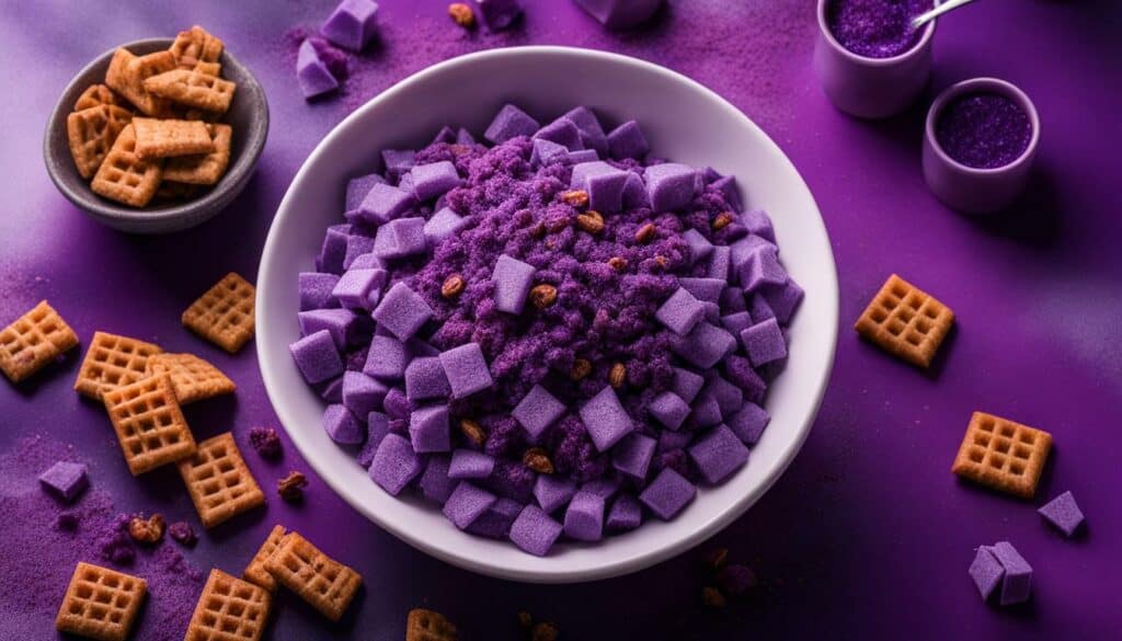 Purple Yam Chex Mix