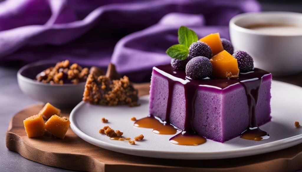 Purple Yam Dessert