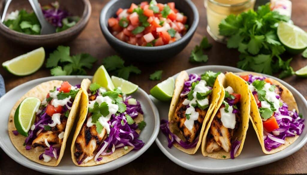 Rubio's Grilled Chicken and Fish Tacos