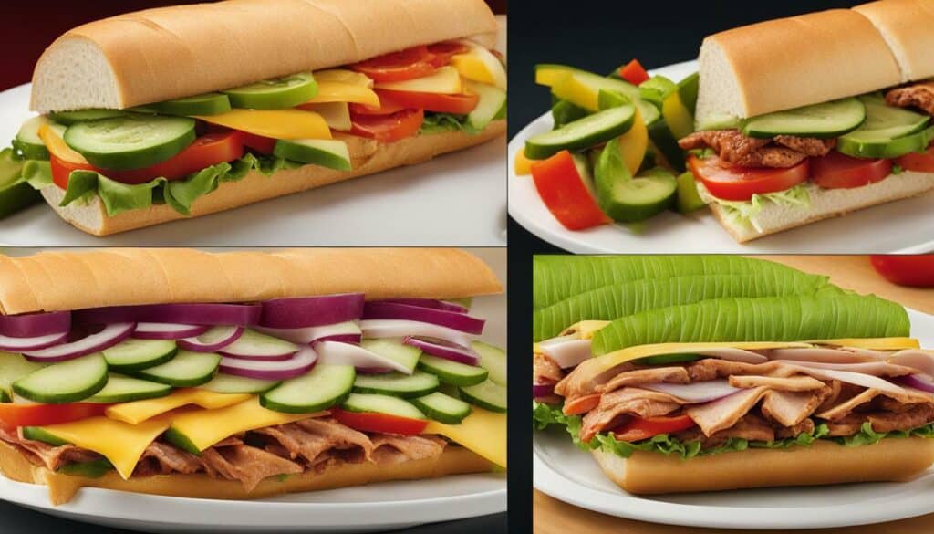 Subway's Low Calorie Options