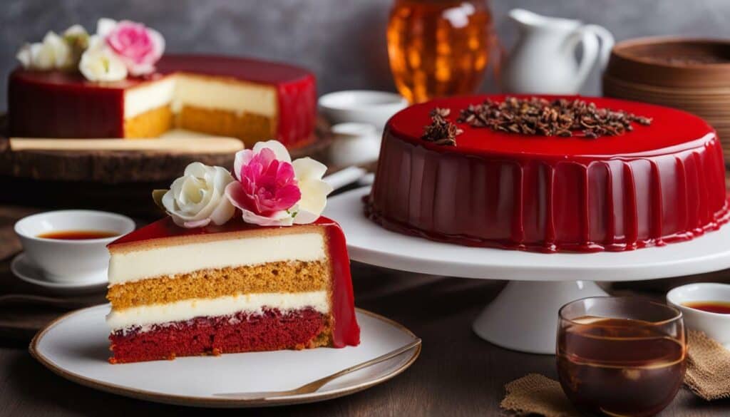 Variations and Flavors of Red Tortoise Cake