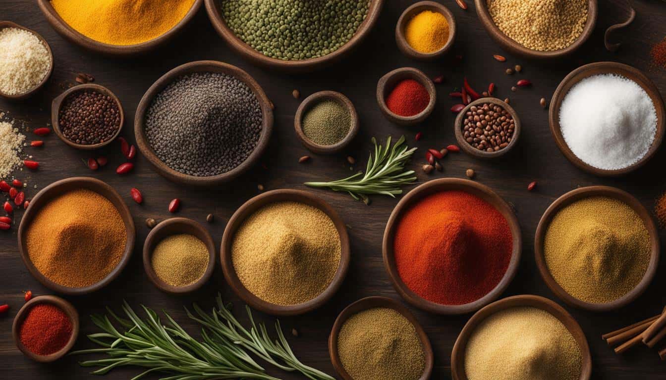 Uncover the 4 Basic Types of Seasoning Ingredients