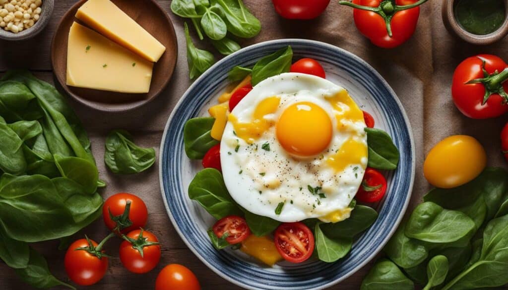 benefits of eating eggs with cheese