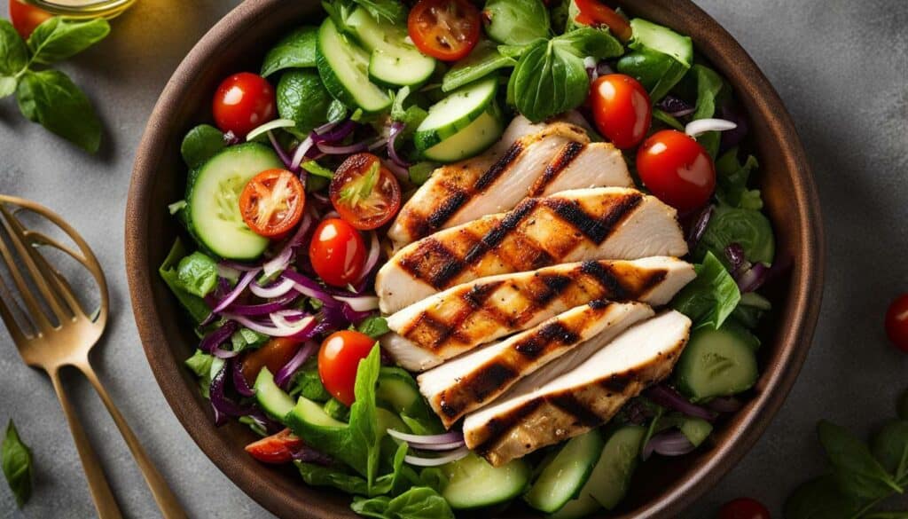 bertucci salads and grilled chicken