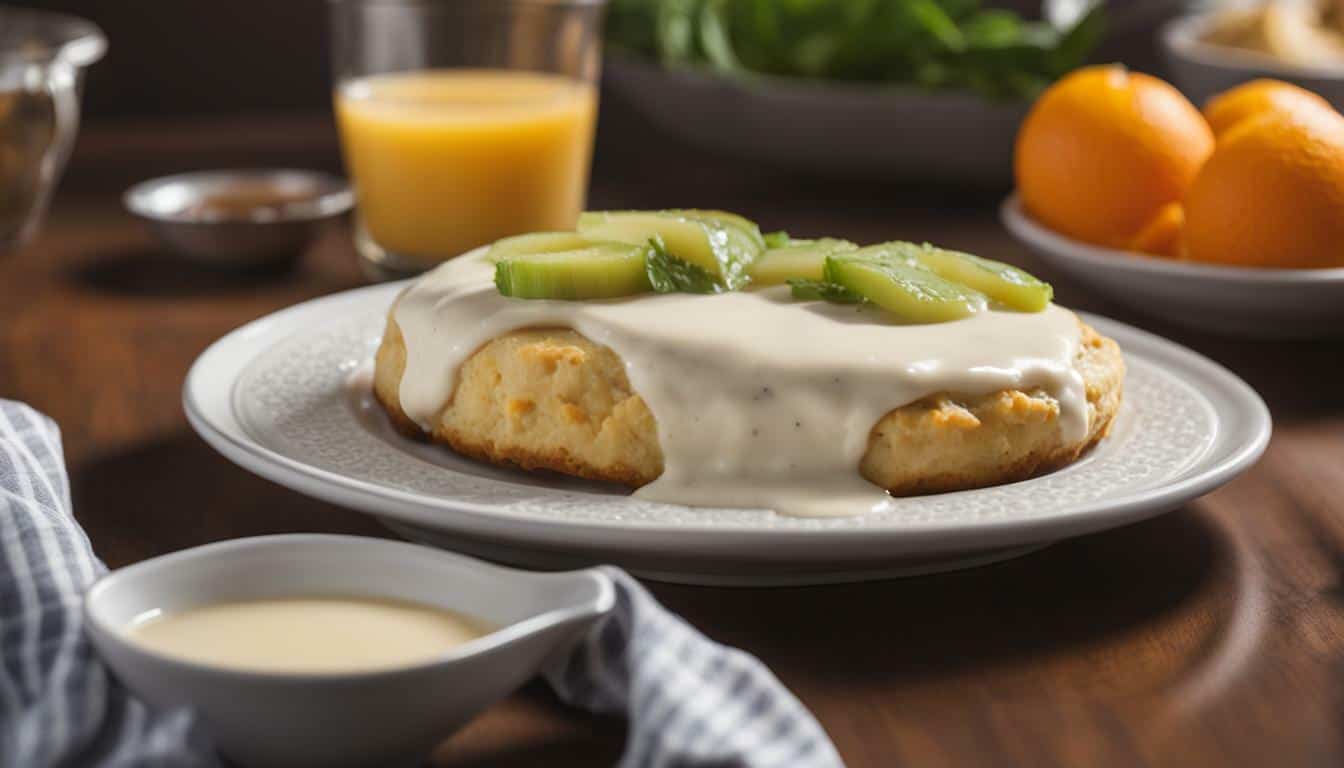 biscuit and gravy nutrition