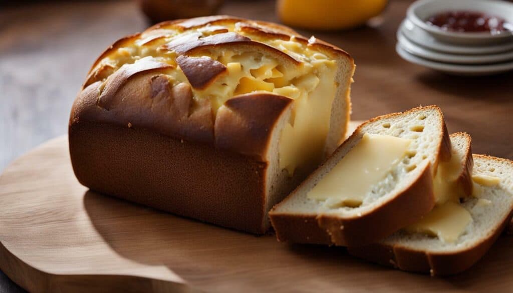 bread with cheese calorie count