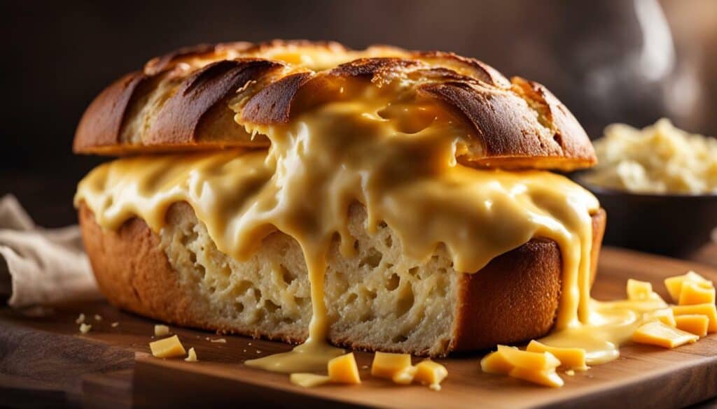 bread with cheese calories