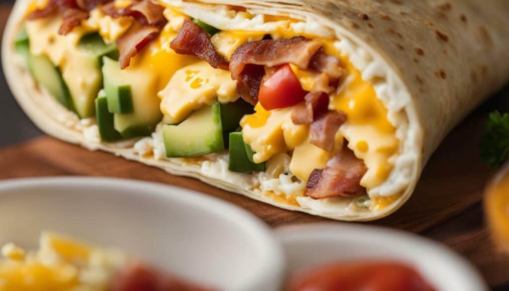 breakfast burrito nutrition