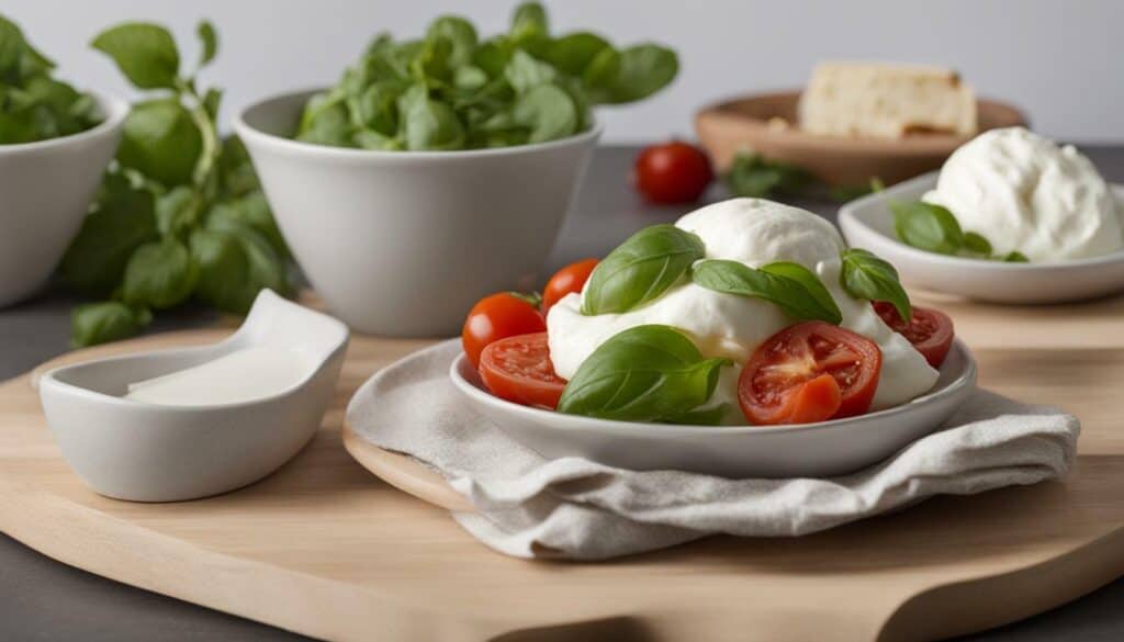 burrata cheese calories