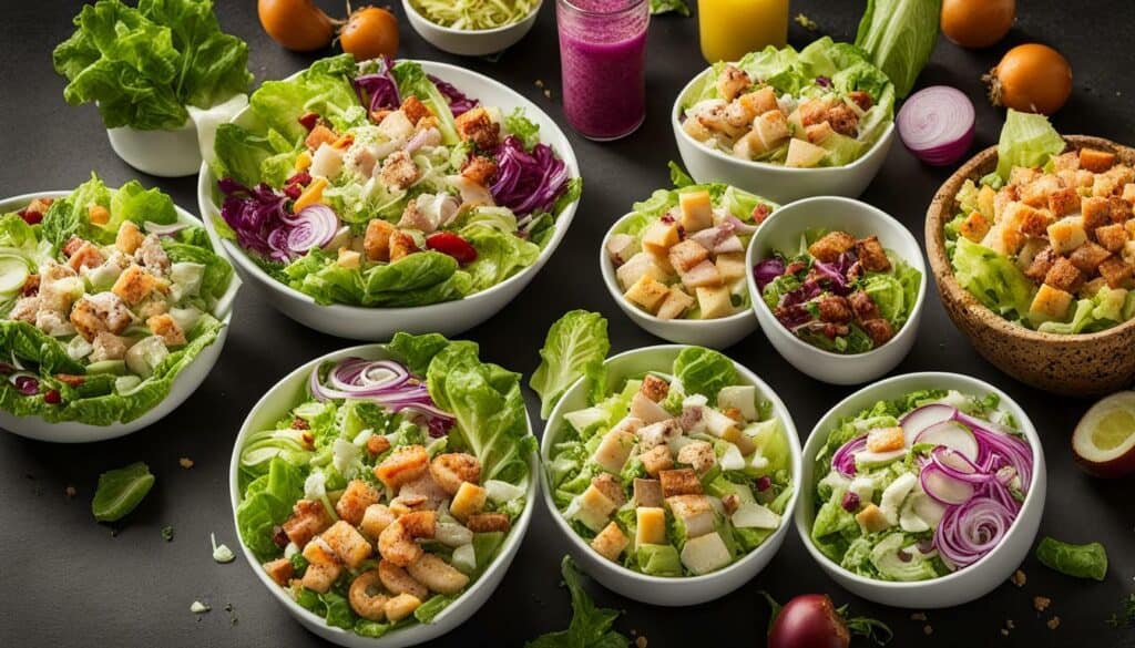 caesar salad variations image