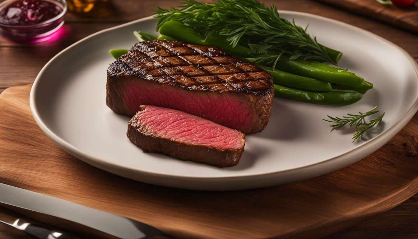 calories in 3 oz steak image