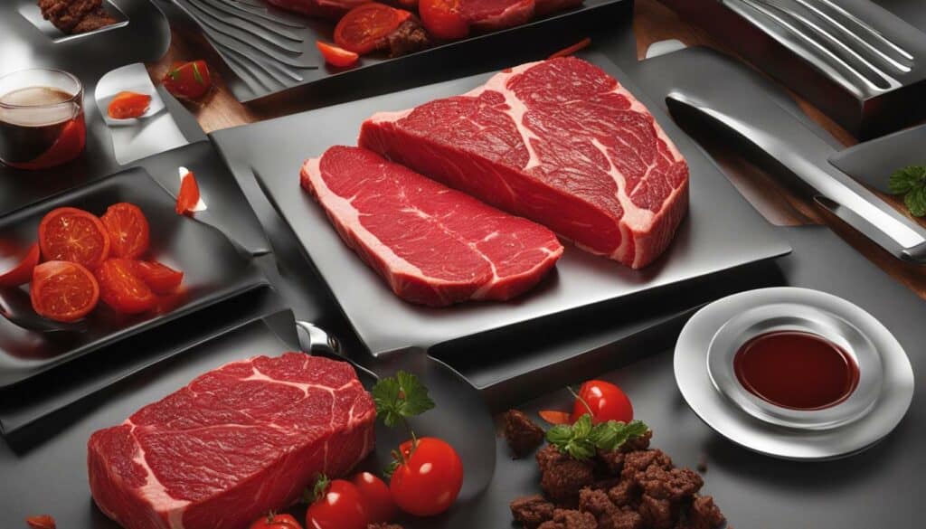 calories in beef steak