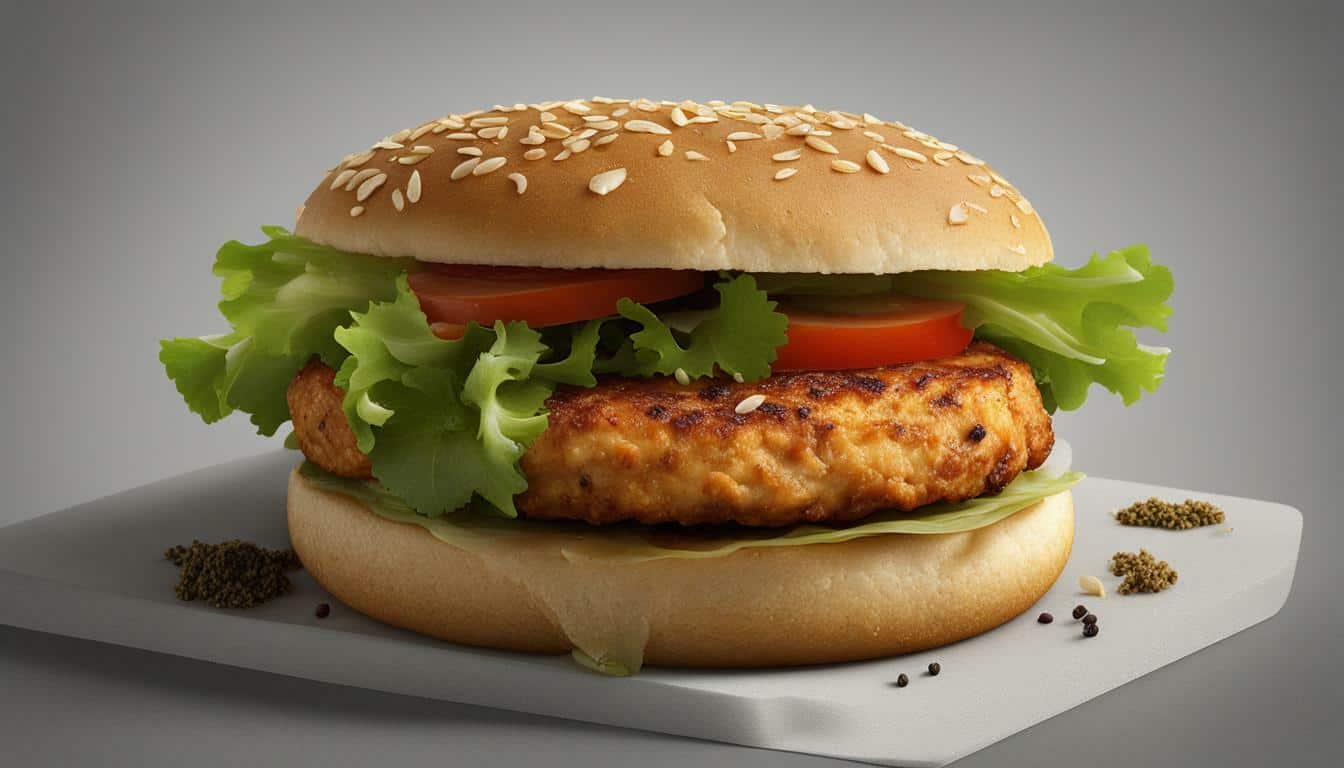 calories in chicken patty