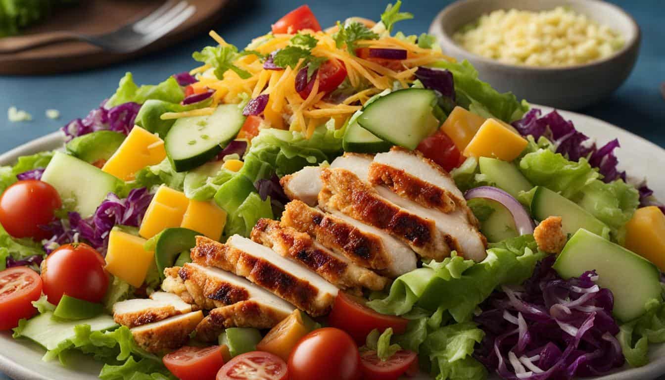 Counting Calories in Crispy Chicken Salad – A Guided Look.