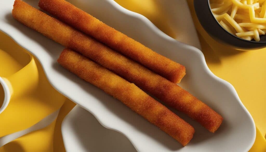 calories in mozzarella sticks