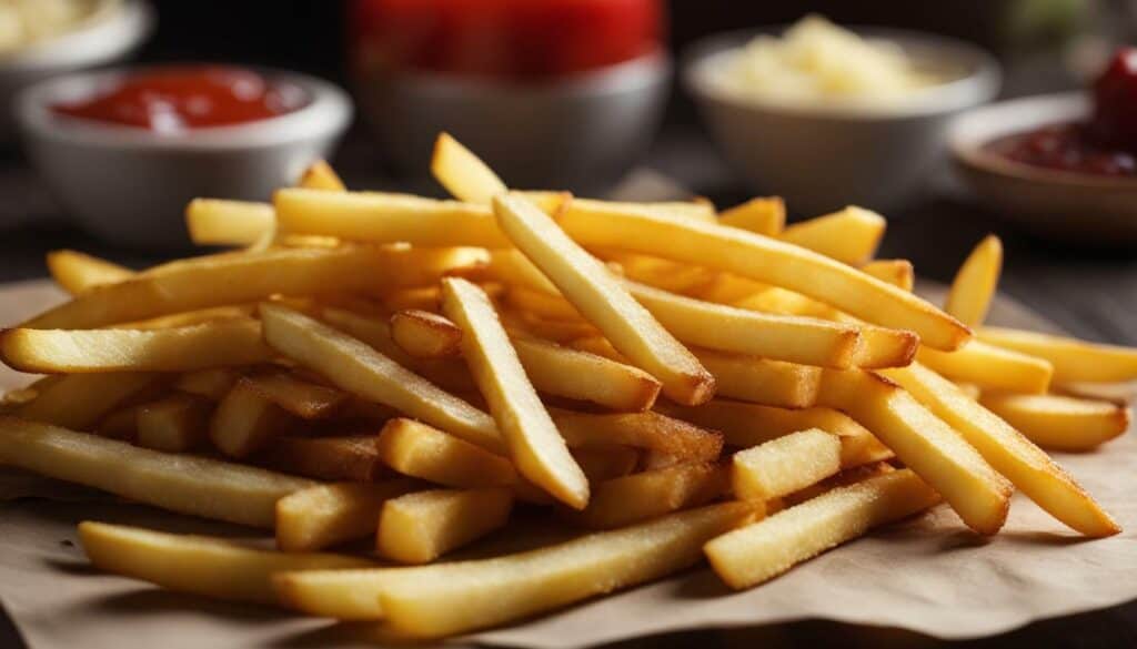 carbs in french fries