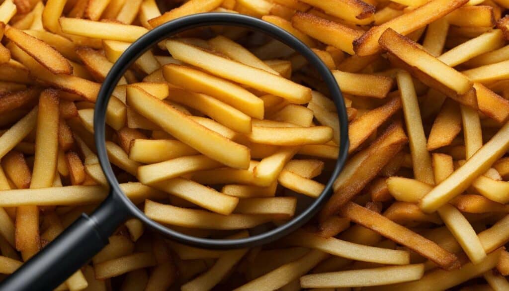 carbs in french fries