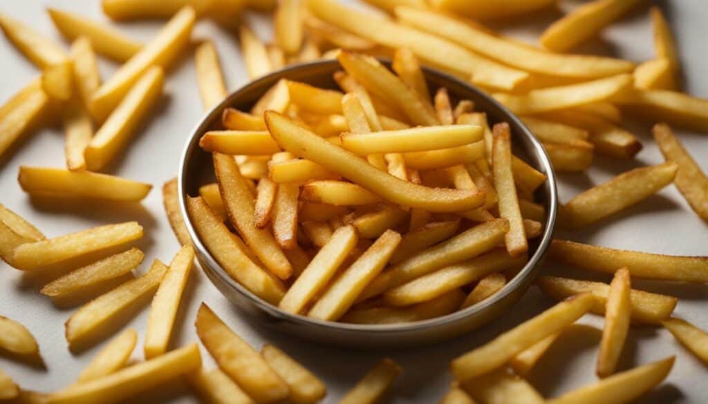 carbs in french fries