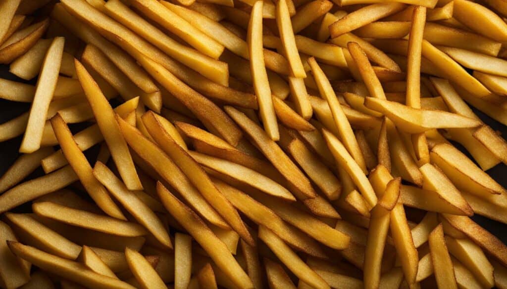 carbs in potato fries