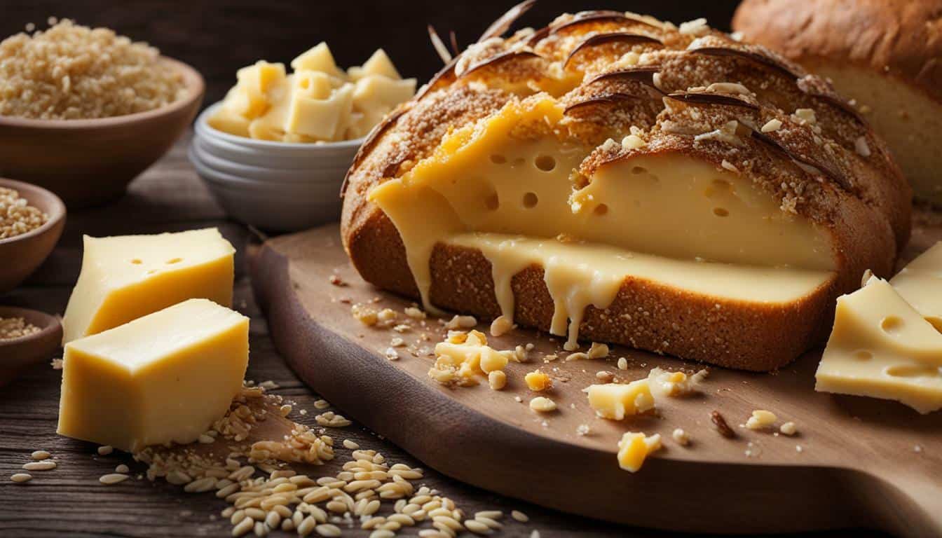 cheese bread calories