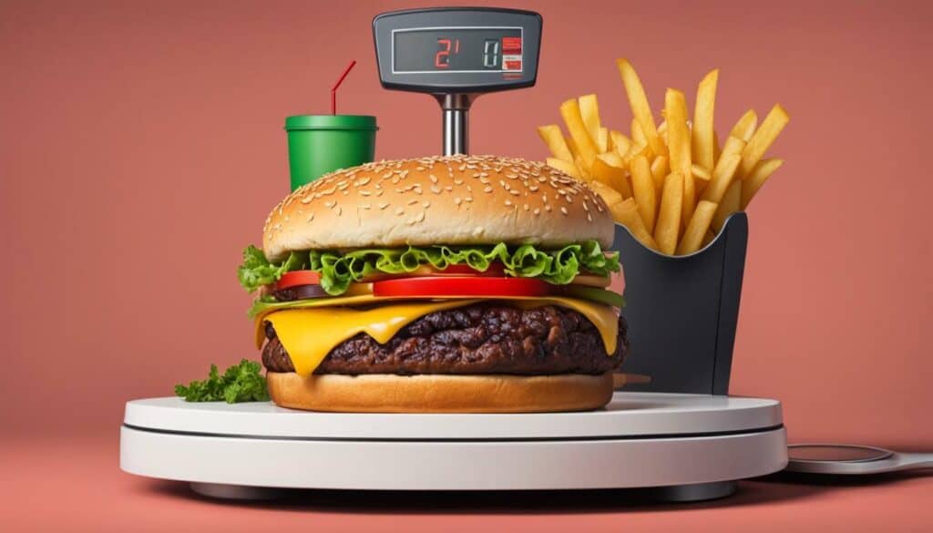 cheeseburger and dietary choices