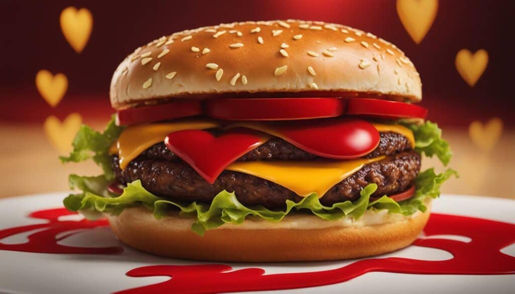 cheeseburger and heart health