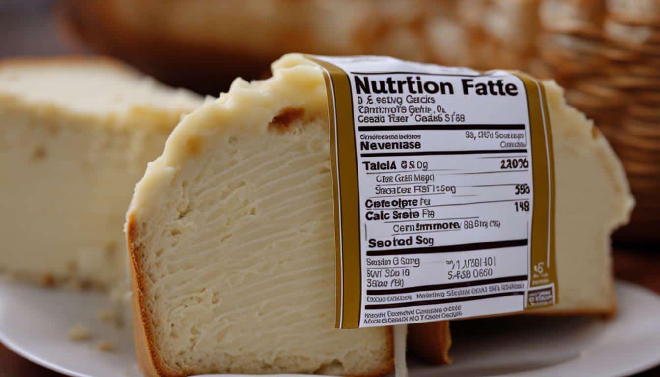 cheesecake factory bread nutrition