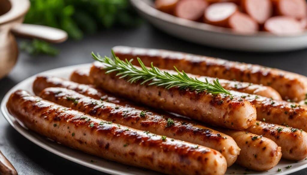 chicken and turkey sausage