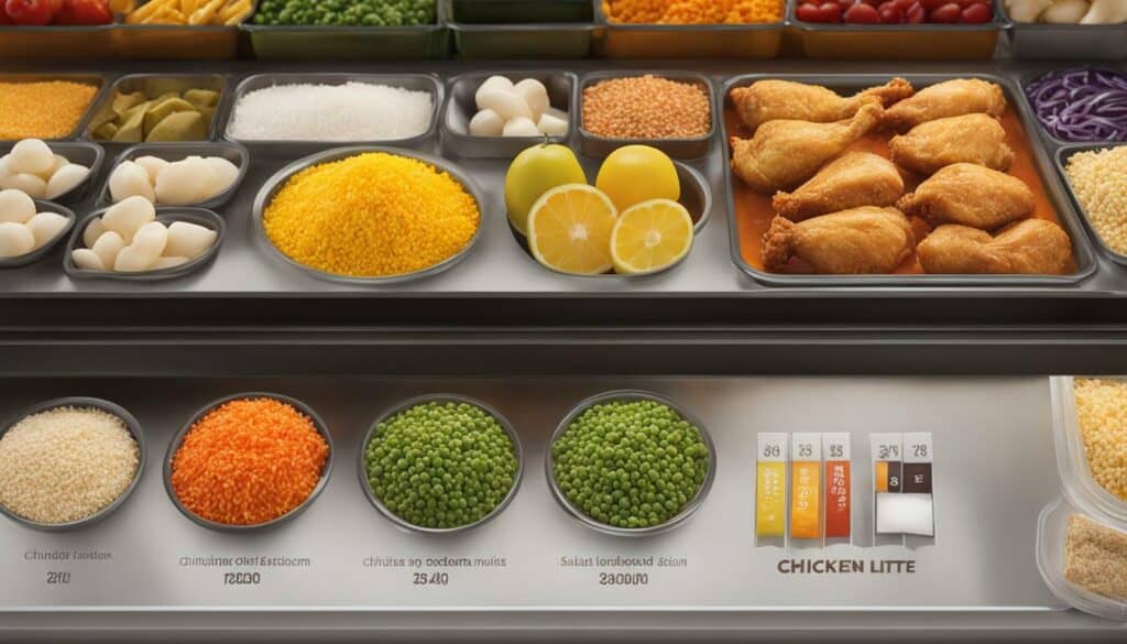 chicken littles nutritional information