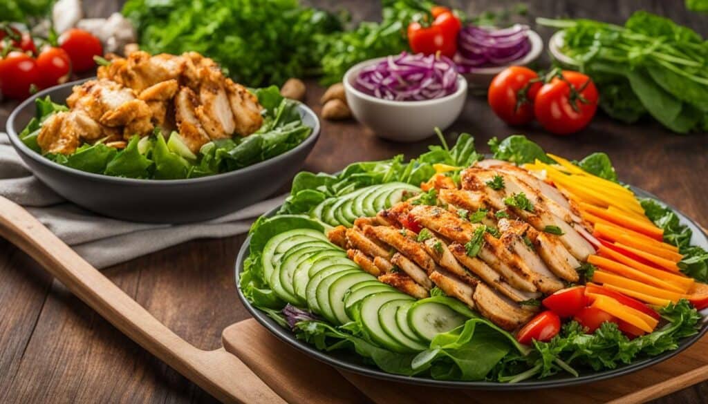 chicken salad nutrition information