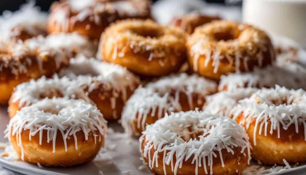 coconut donuts