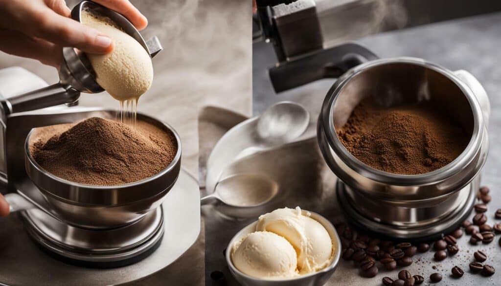 coffee ice cream ingredients