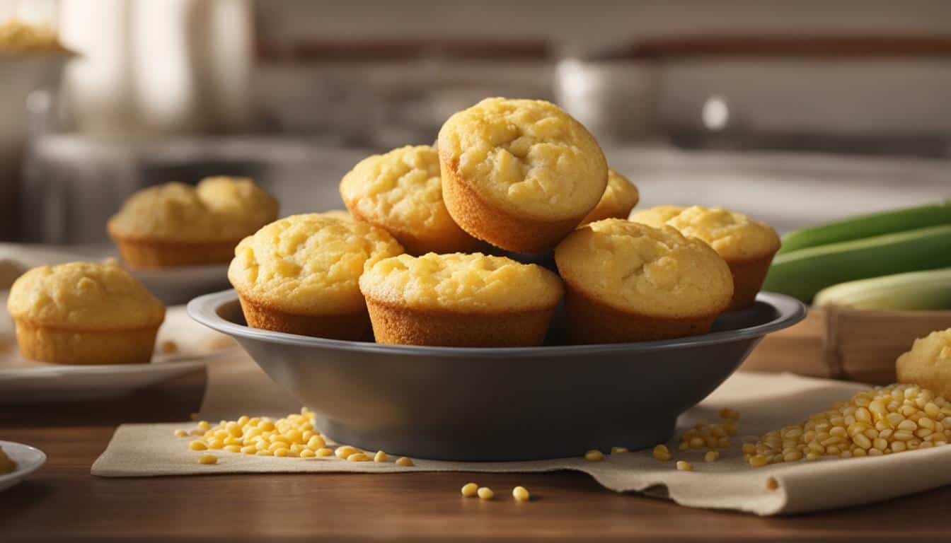 corn muffins nutrition facts
