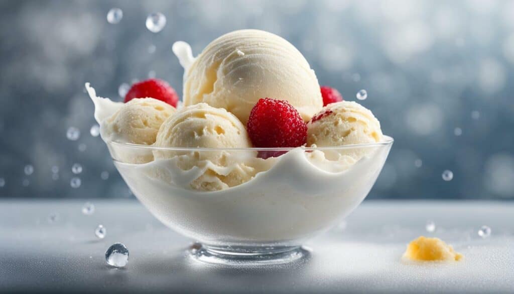 cup vanilla ice cream calories