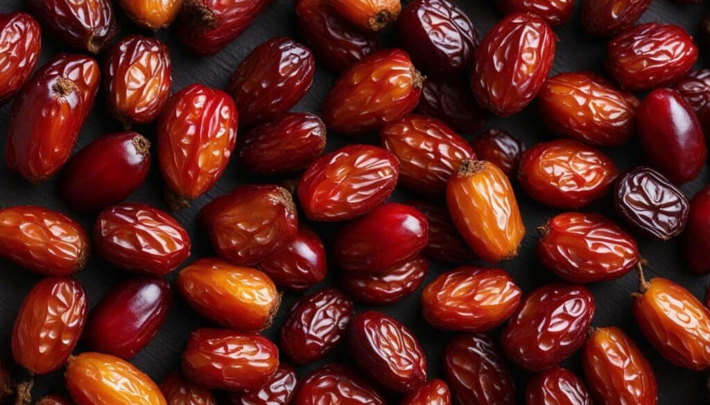 dry red dates
