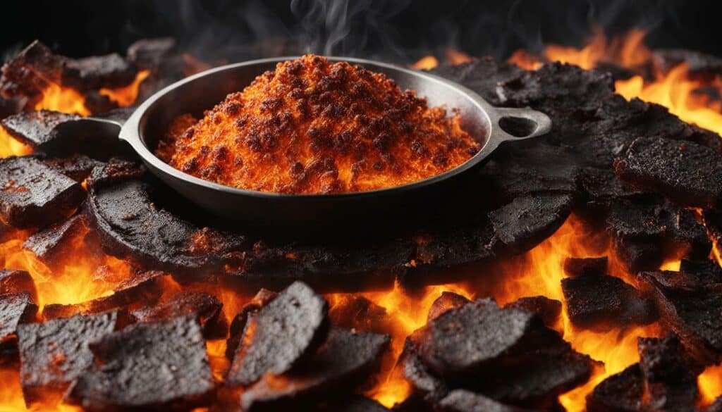 effects of eating burnt food